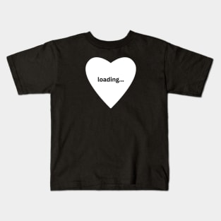 "Loading love" Valentines Day Kids T-Shirt